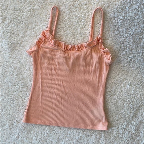 Truly Madly Deeply Emily Ruffle Cami Crop Top XS - Picture 3 of 11